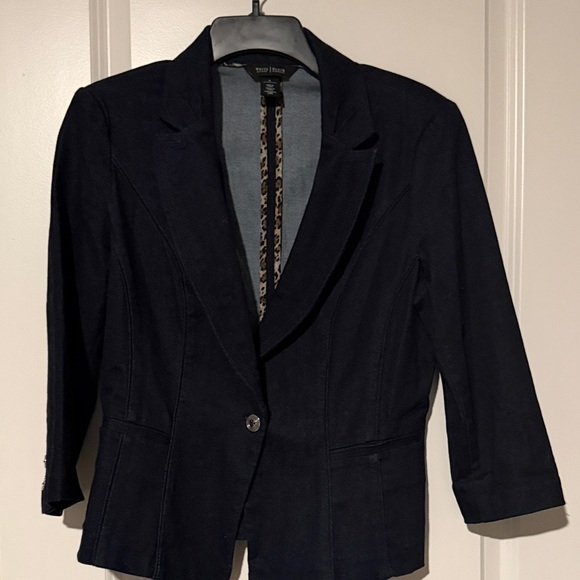White House Black Market Jackets & Blazers - White House Black Market Dark Blazer